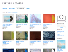 Tablet Screenshot of furtherrecords.org